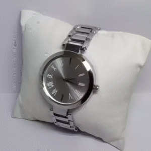 New Trendy Silver Metal Analog Watch for Women – Stylish & Elegant Quartz Design