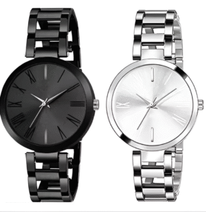 Premium Dial Analog Watches for Women & Girls (Pack of 2) – Stylish Ethnic Multicolor Design