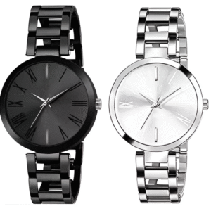 Premium Dial Analog Watches for Women & Girls (Pack of 2) – Stylish Ethnic Multicolor Design