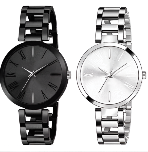Premium Dial Analog Watches for Women & Girls (Pack of 2) – Stylish Ethnic Multicolor Design